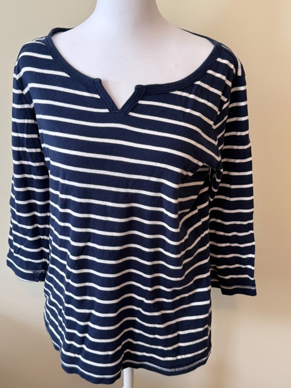 Eddie Bauer set of 2 women’s 3/4 sleeve tops size L